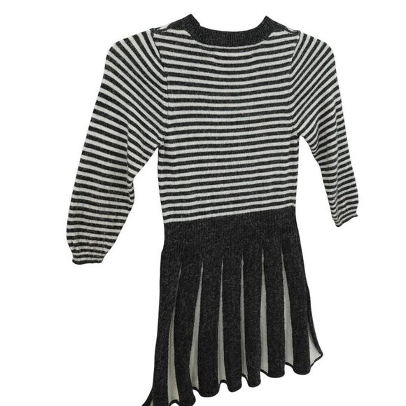 KidCuteTure Striped Bow Pleated Dress Size 8 - Picture 3 of 11